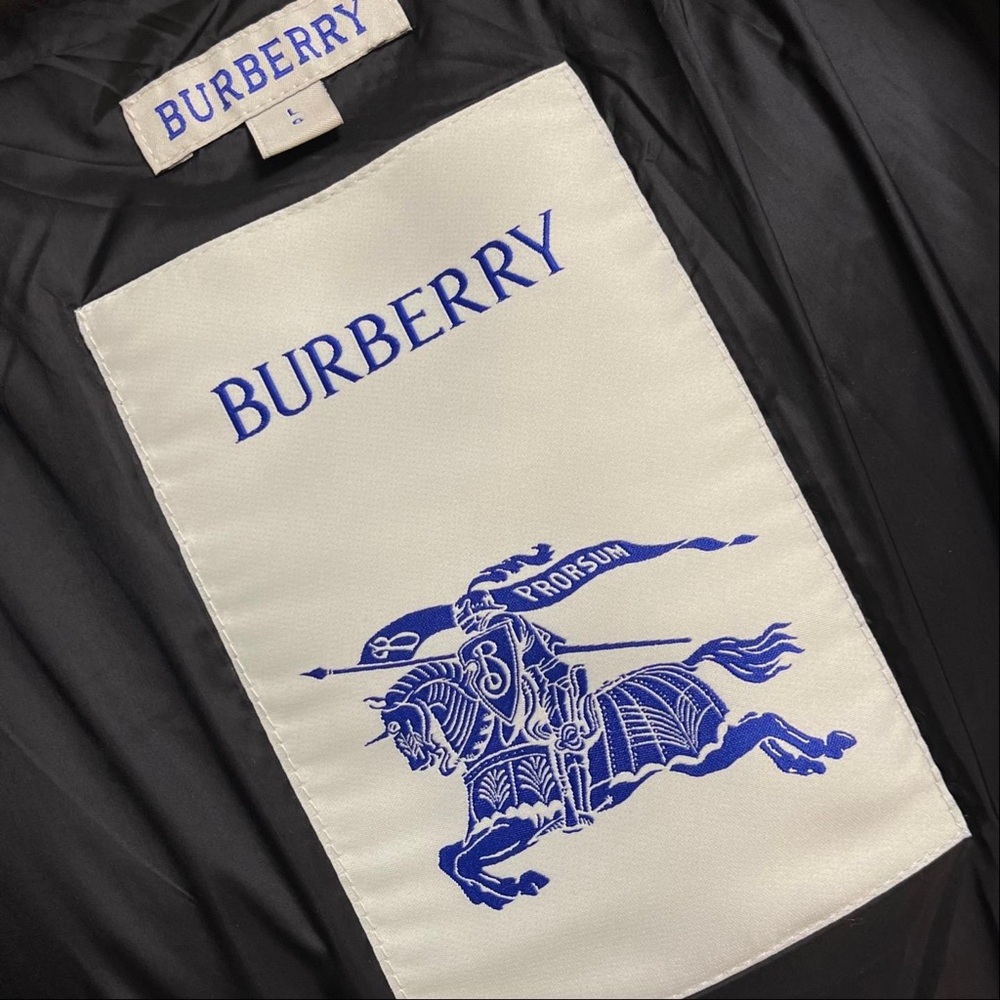 Burberry Brown Plaid Quilted Puffer Jacket - Picture 5 of 8